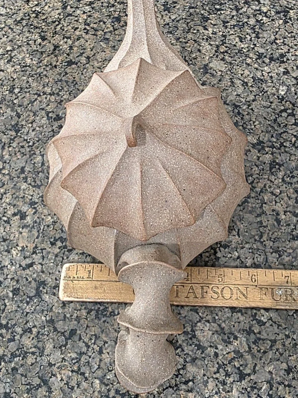 Barbara Walch Pottery Teapot Handmade Built Sculptural Functional Pumpkin Like